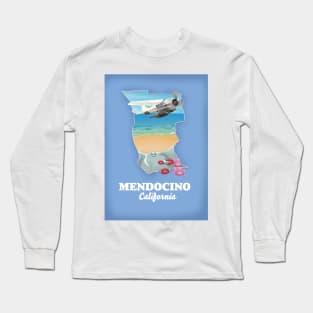 Mendocino California Long Sleeve T-Shirt